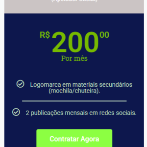 Cota Prata (Apoiador Oficial)